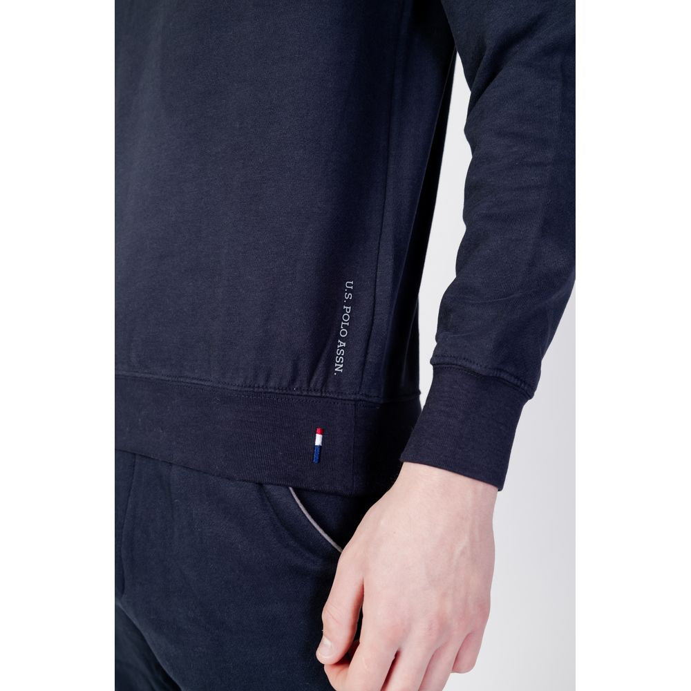 U.S. POLO ASSN. Blue Cotton Sweater for Elevated Style