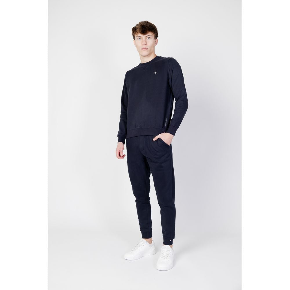 U.S. POLO ASSN. Blue Cotton Sweater for Elevated Style