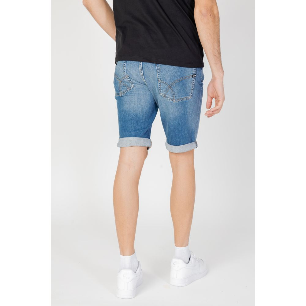 Gas Blue Cotton Short - Effortless Luxury and Style