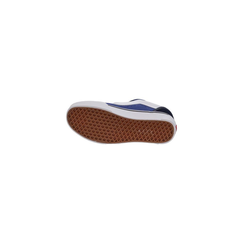 Vans Blue Leather Sneaker for Elevated Everyday Style