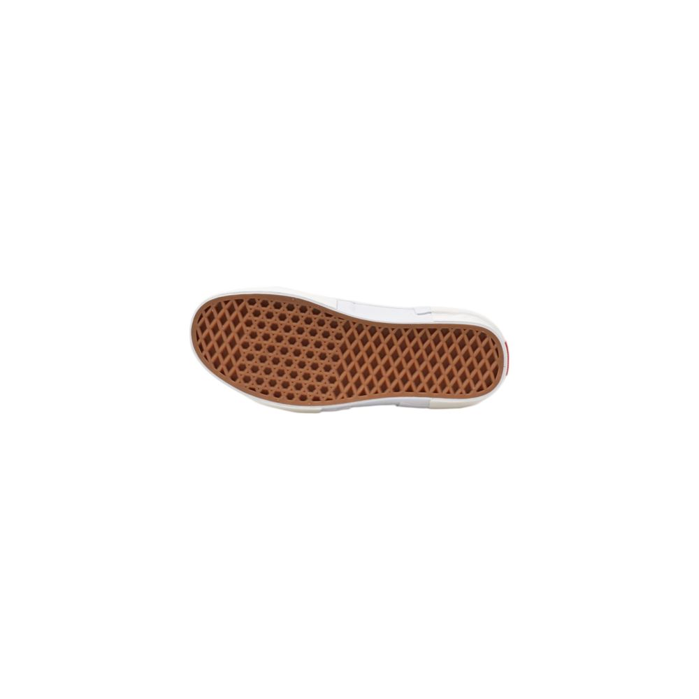 Vans Beige Leather Sneaker - Timeless Elegance Redefined