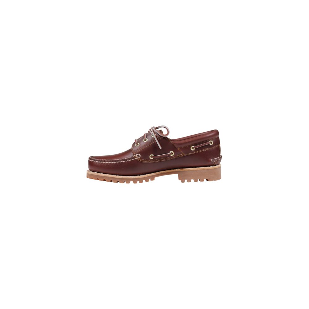 Timberland Bordeaux Leather Casual Footwear Elegance