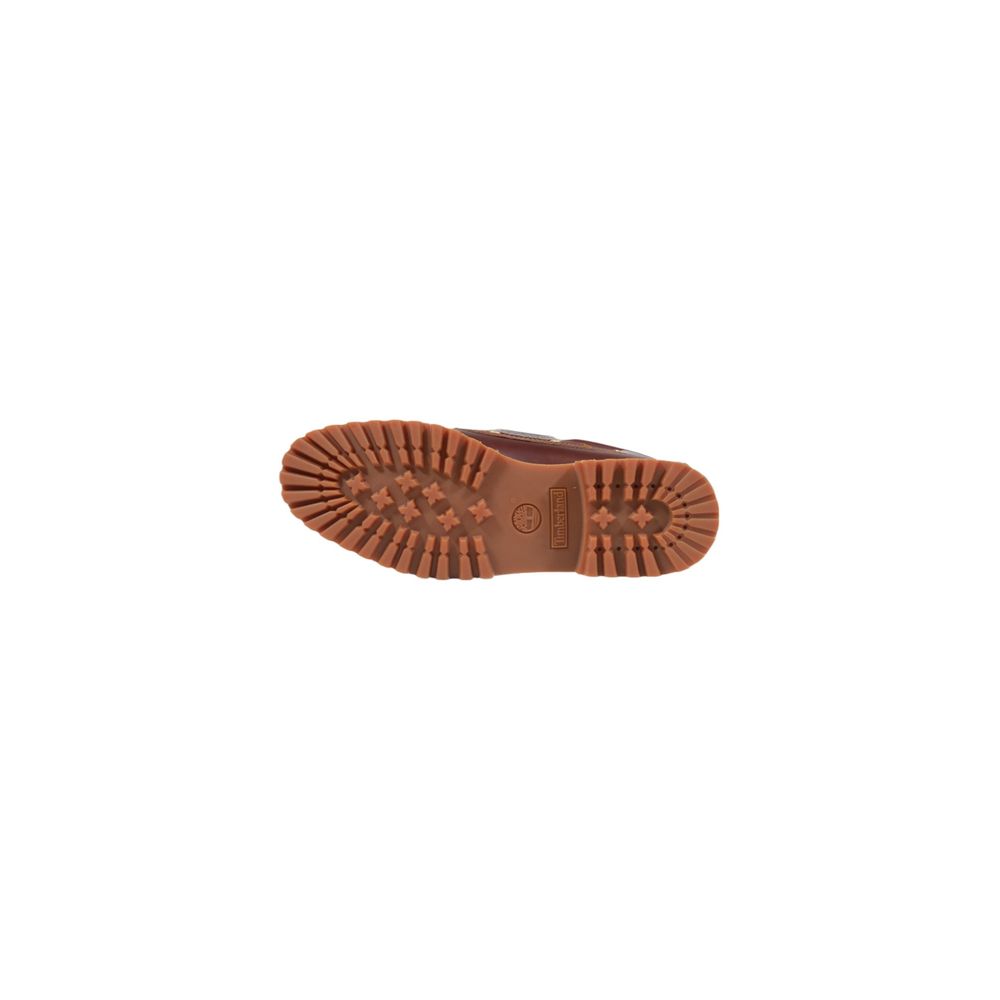 Timberland Bordeaux Leather Casual Footwear Elegance