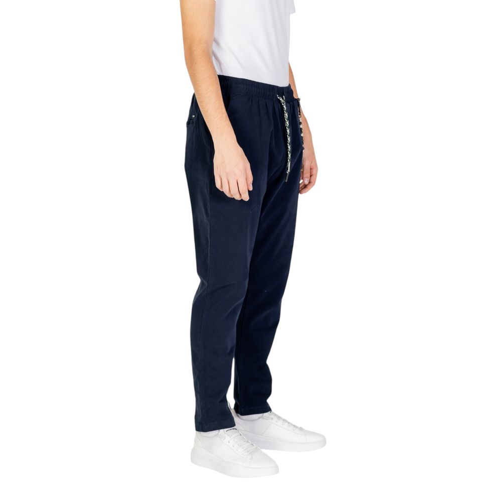 Gianni Lupo Blue Cotton Jeans for Elevated Style
