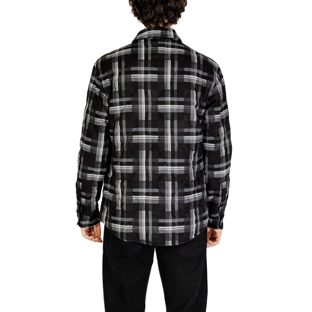 Gianni Lupo Black Wool Jacket for Elevated Sophistication