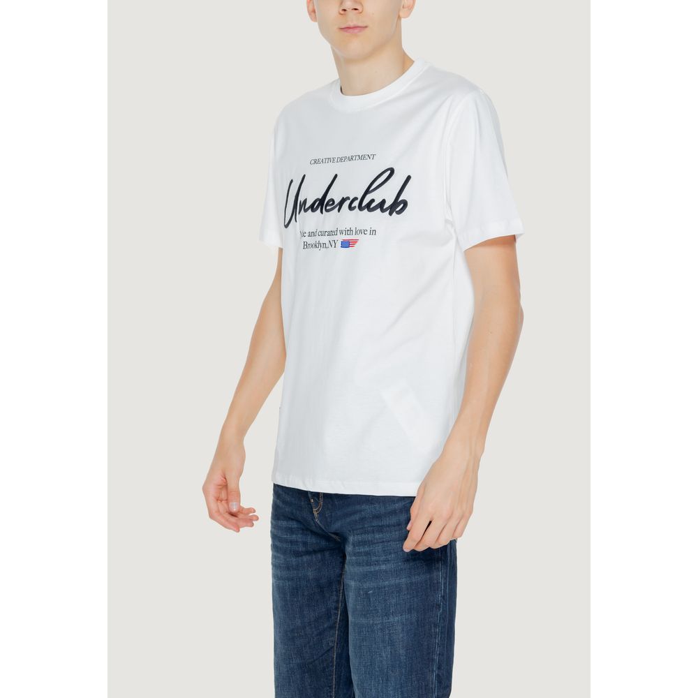 Underclub White Cotton T-Shirt for Effortless Elegance