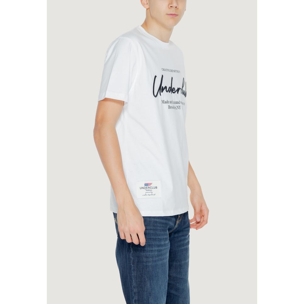 Underclub White Cotton T-Shirt for Effortless Elegance