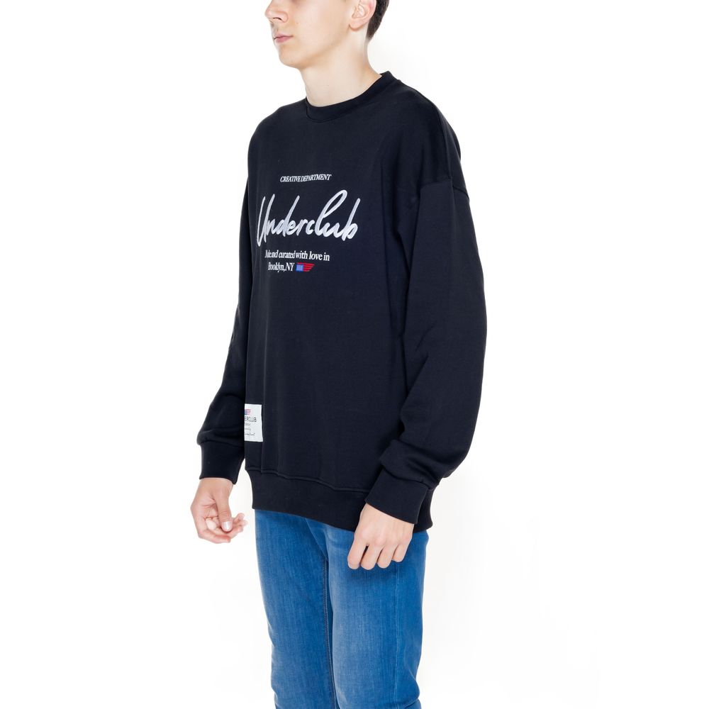 Underclub Black Cotton Sweater for Effortless Elegance