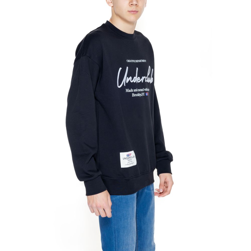 Underclub Black Cotton Sweater for Effortless Elegance