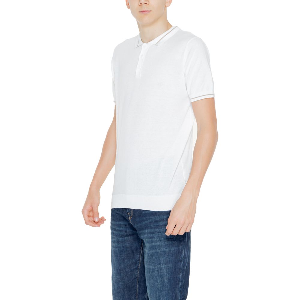 Hamaki-Ho White Cotton T-Shirt for Effortless Sophistication
