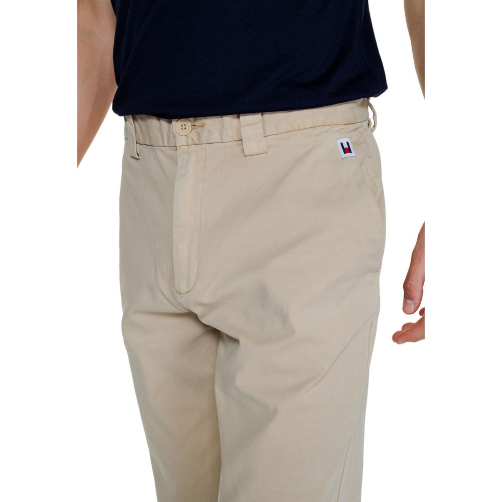 Tommy Hilfiger Gold Recycled Cotton Jeans & Pant
