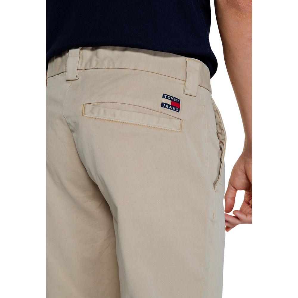 Tommy Hilfiger Gold Recycled Cotton Jeans & Pant