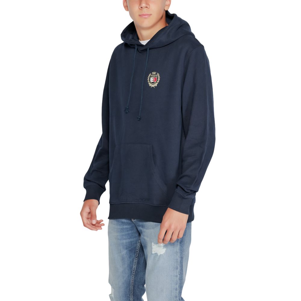 Tommy Hilfiger Blue Cotton Sweater for Elevated Style