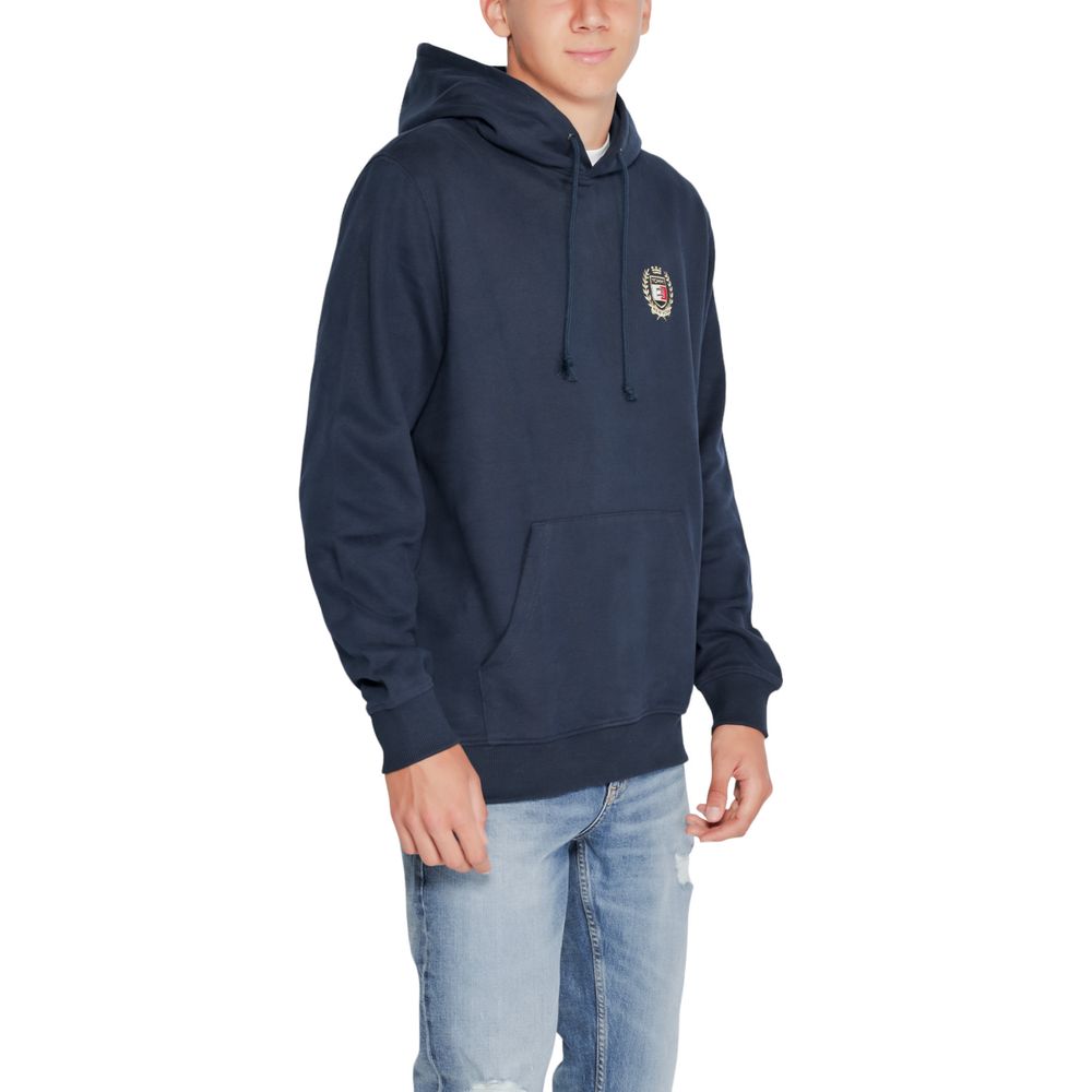 Tommy Hilfiger Blue Cotton Sweater for Elevated Style