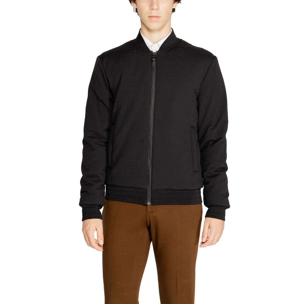 Antony Morato Black Wool Jacket - Timeless Elegance Redefined