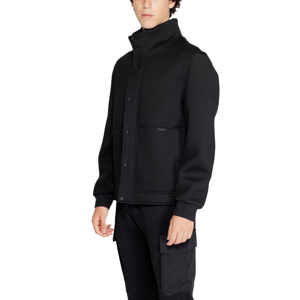 Antony Morato Black Wool Jacket - Contemporary Luxury Outerwear