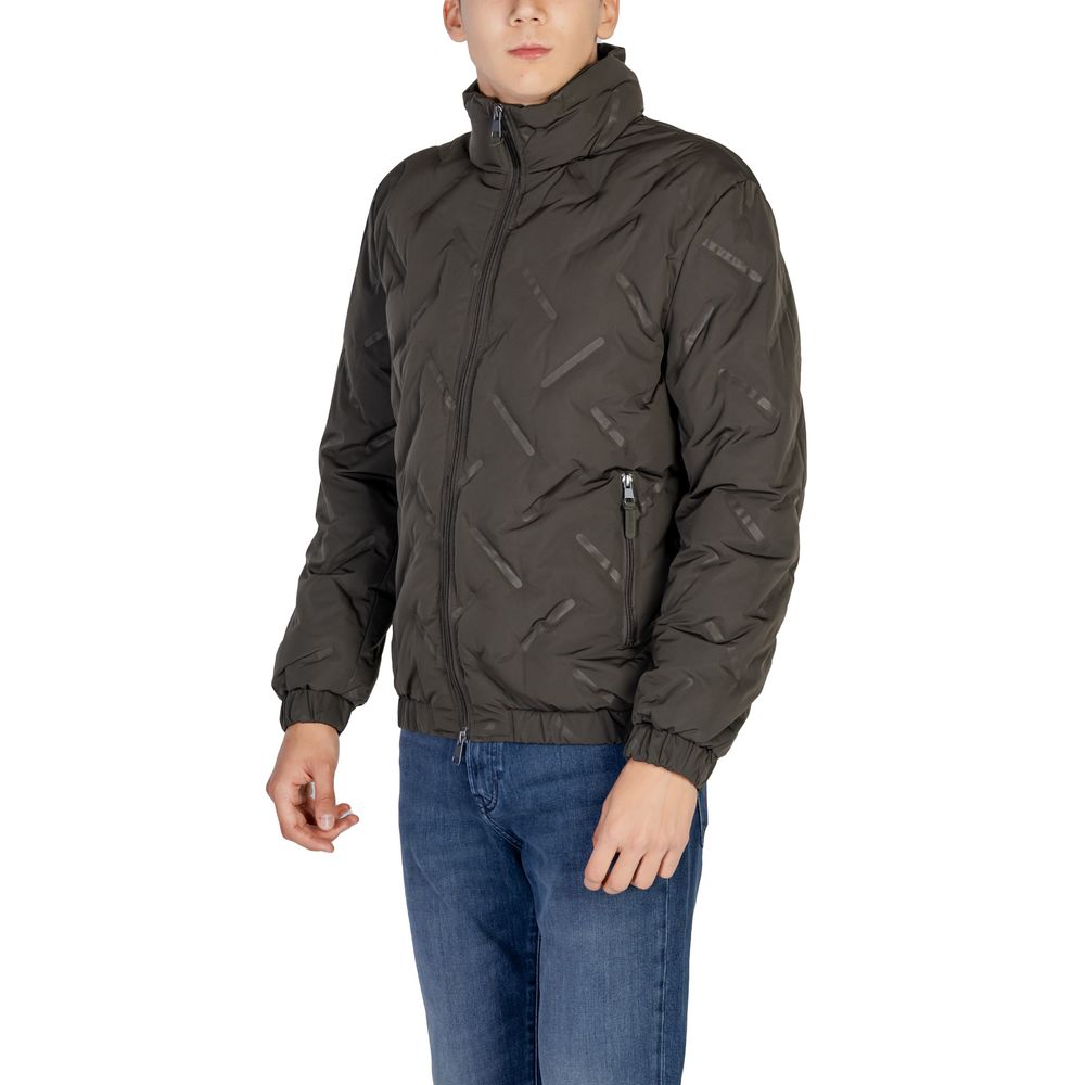 Antony Morato Green Wool Jacket - Elegant Outerwear Redefined