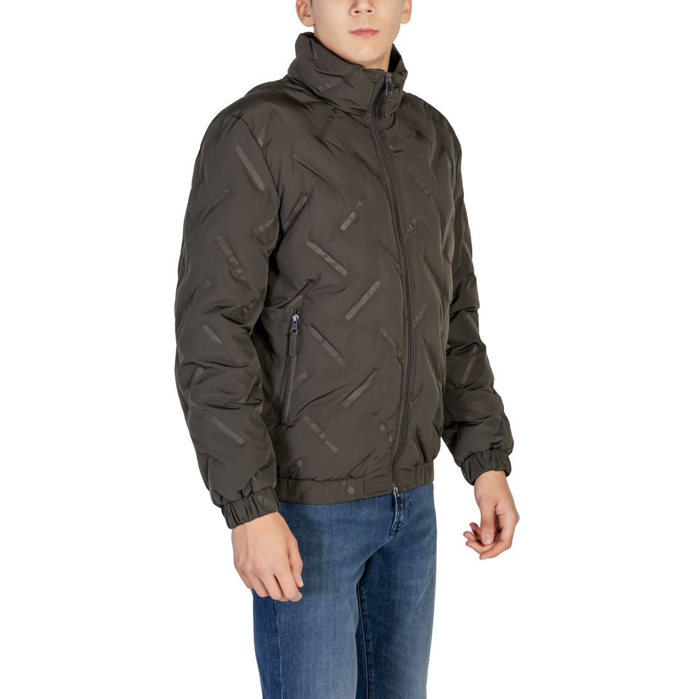 Antony Morato Green Wool Jacket - Elegant Outerwear Redefined