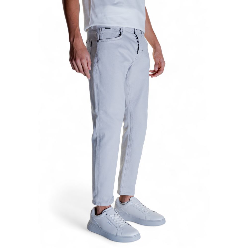 Antony Morato Gray Cotton Jeans for Timeless Style