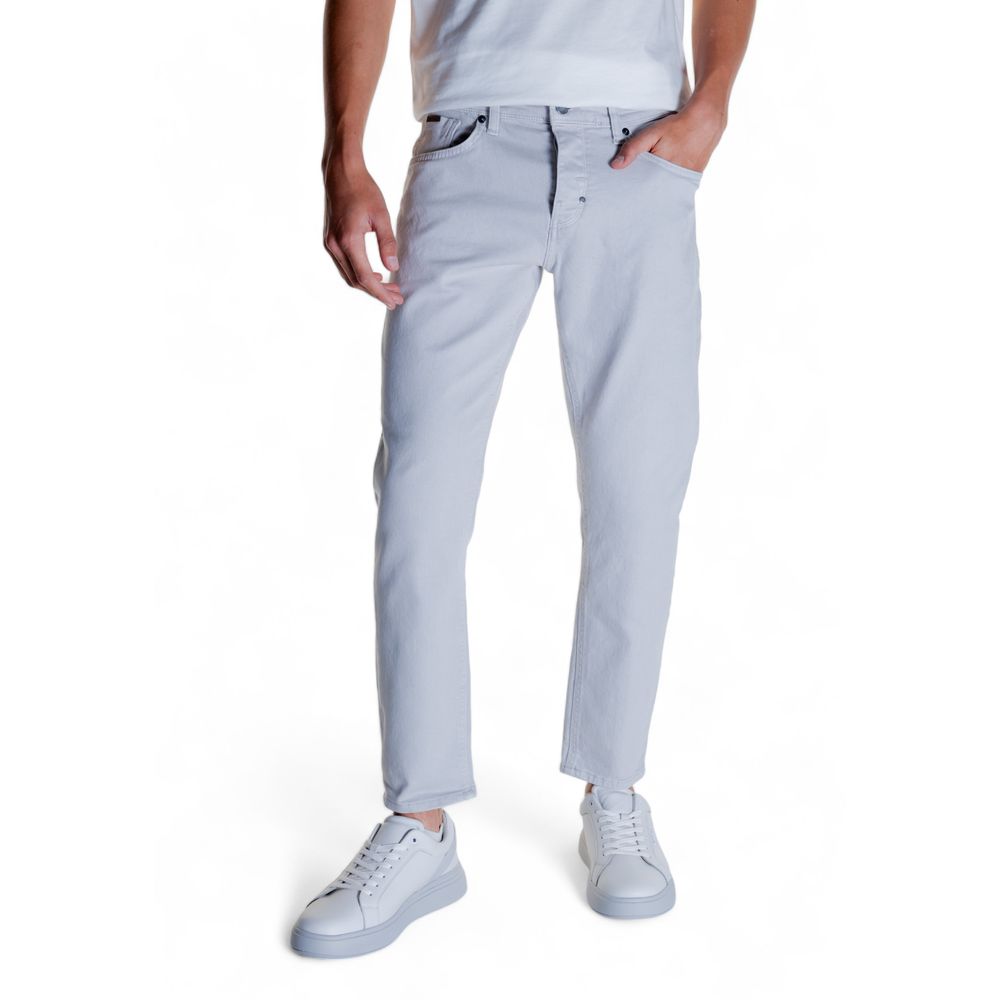 Antony Morato Gray Cotton Jeans for Timeless Style