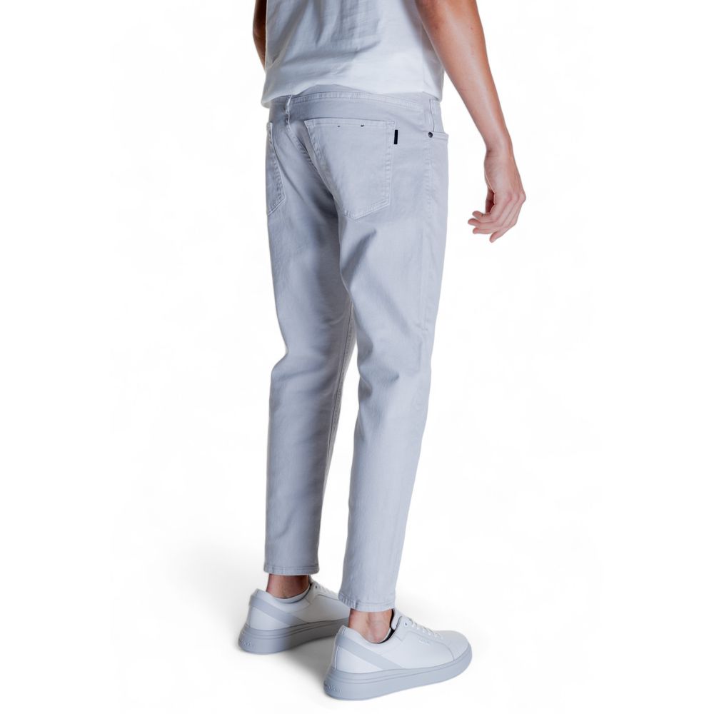 Antony Morato Gray Cotton Jeans for Timeless Style