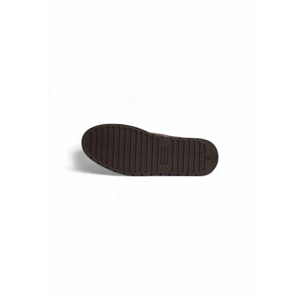 Antony Morato Gray Suede Leather Boot for Elevated Style