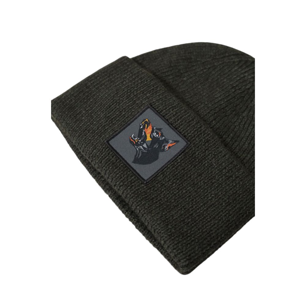 Antony Morato Green Wool Hat for Elevated Style