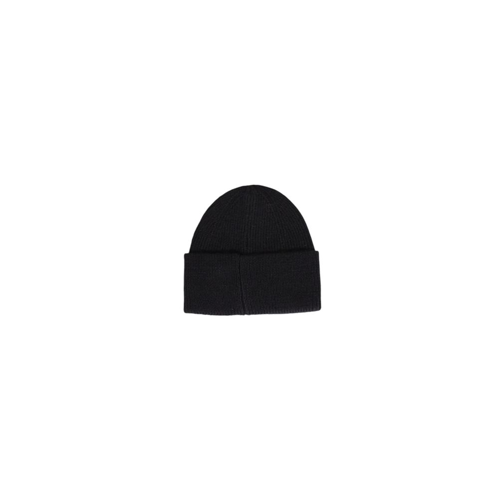 Antony Morato Black Wool Hat for Refined Style