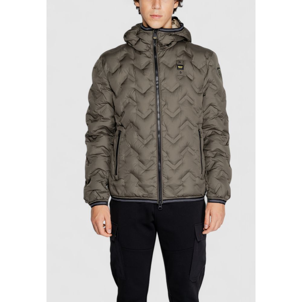 Blauer Green Polyethylene Jacket for Elevated Style