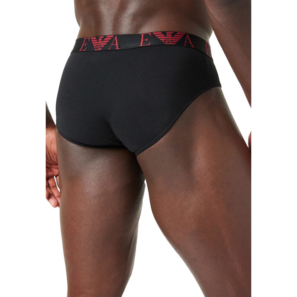 Emporio Armani Red Cotton Underwear Essentials Collection