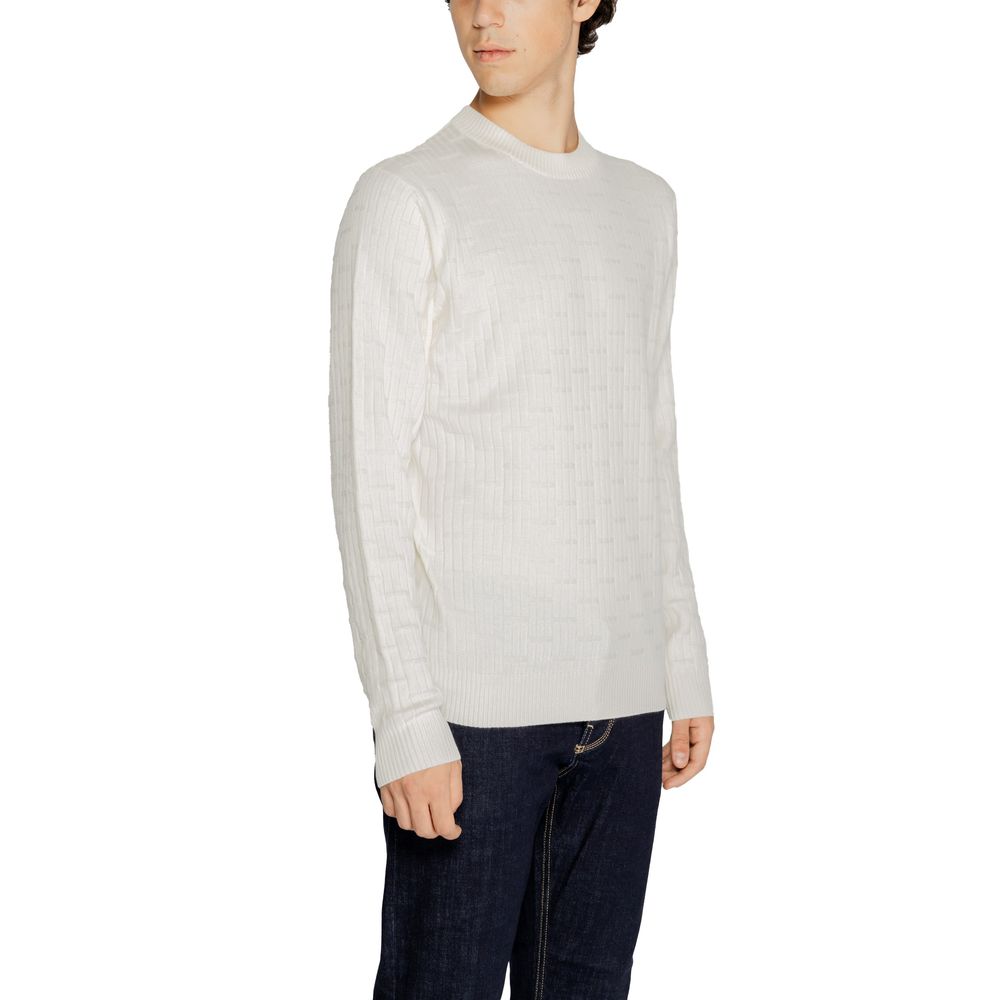 Hamaki-Ho Cream Viscose T-Shirt for Elevated Style