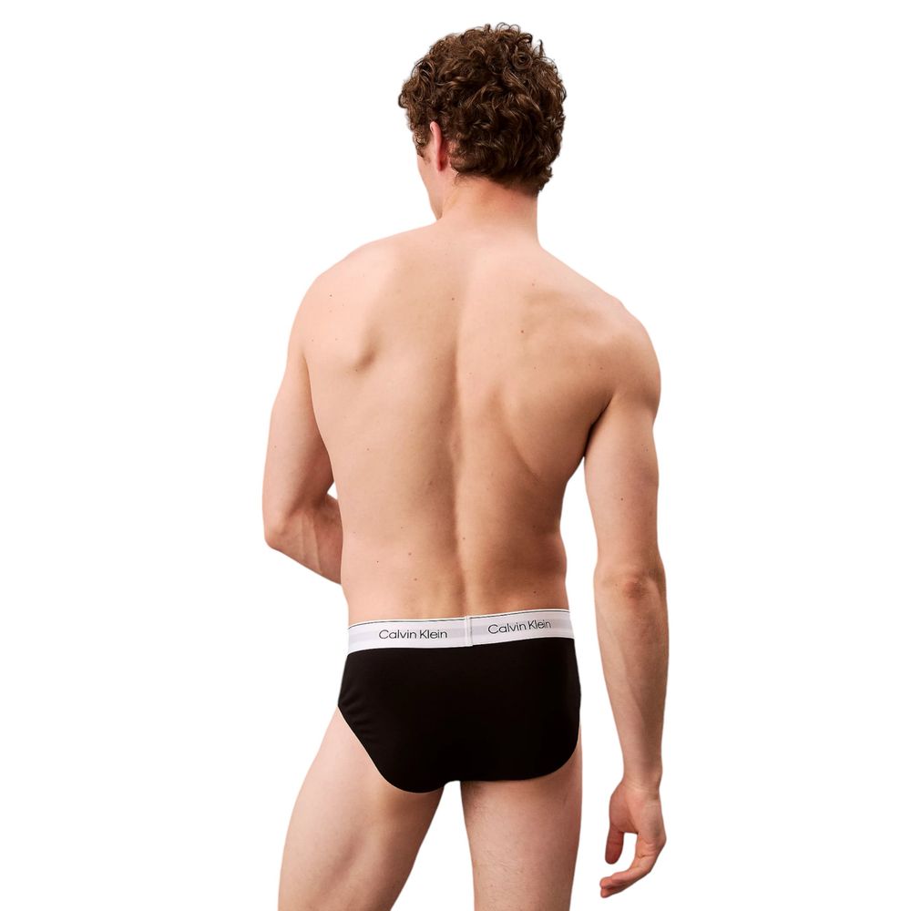Calvin Klein Underwear Black Cotton Luxury Briefs
