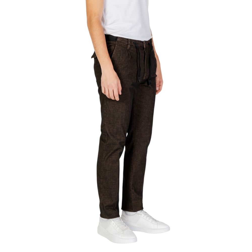 Hamaki-Ho Gray Cotton Jeans for Elevated Style