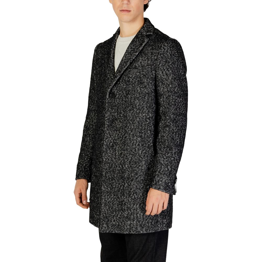 Hamaki-Ho Black Wool Jacket - Timeless Luxury Outerwear