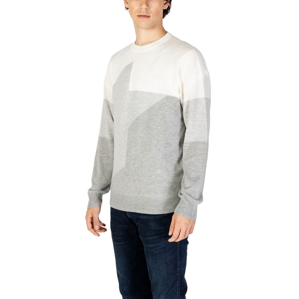 Antony Morato Cream Acrylic Sweater for Effortless Elegance