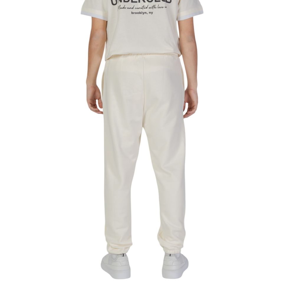 Underclub Cream Cotton Jeans for Effortless Elegance