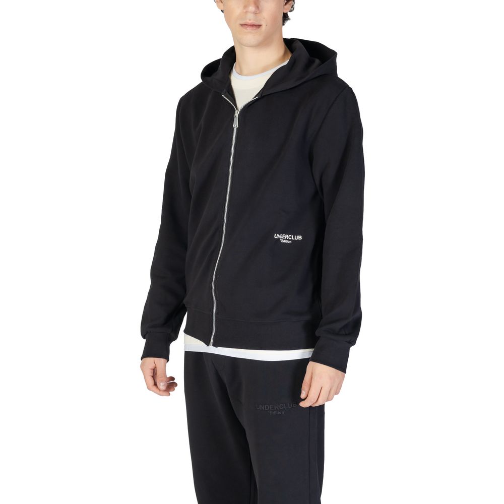 Underclub Black Cotton Sweater for Effortless Elegance