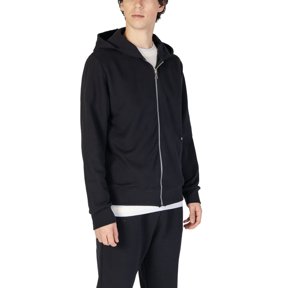 Underclub Black Cotton Sweater for Effortless Elegance