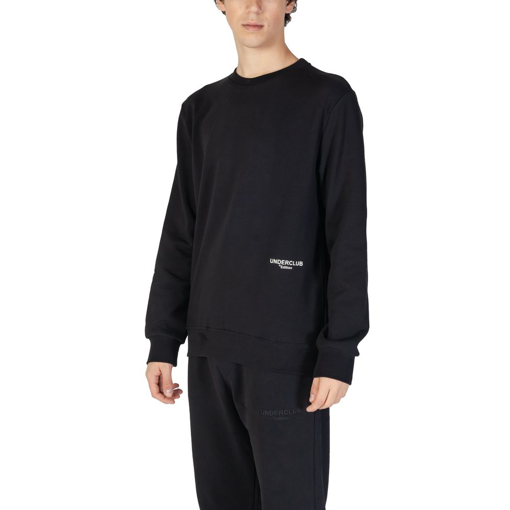 Underclub Black Cotton Sweater for Effortless Elegance