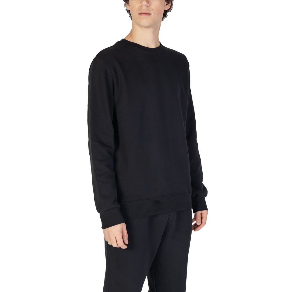 Underclub Black Cotton Sweater for Effortless Elegance