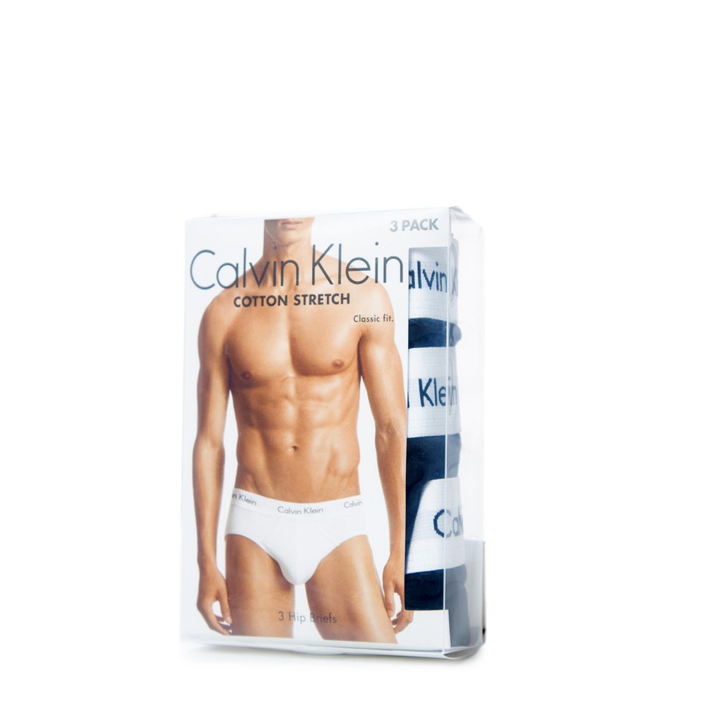 Calvin Klein Black Cotton Underwear Essentials 3-Pack