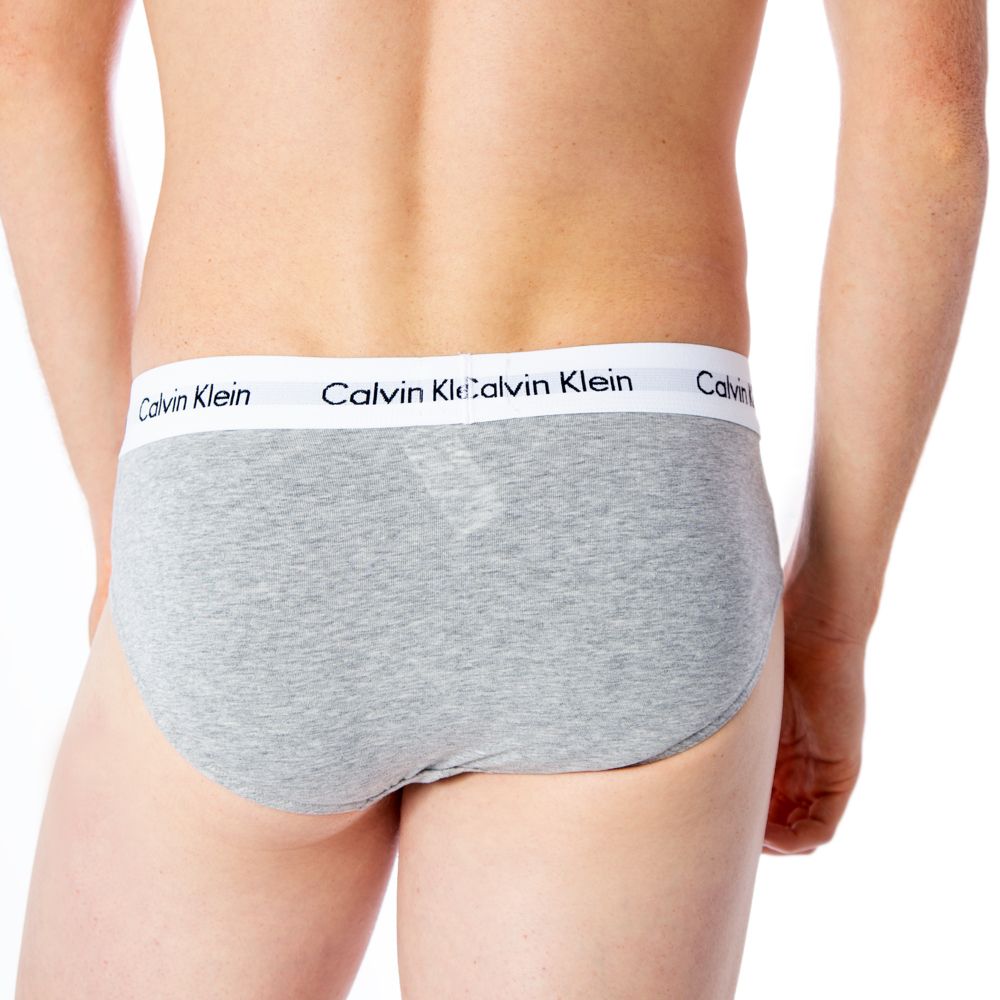 Calvin Klein Gray Cotton Underwear Essentials