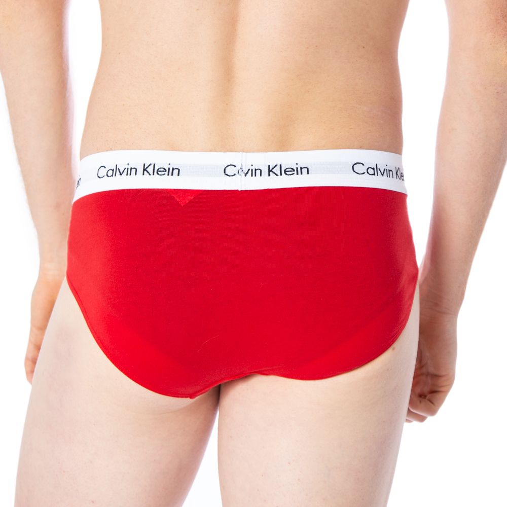 Calvin Klein Underwear Red Cotton Underwear Essentials