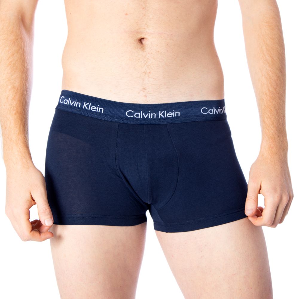 Calvin Klein Underwear Blue Cotton Underwear Luxury Boxers