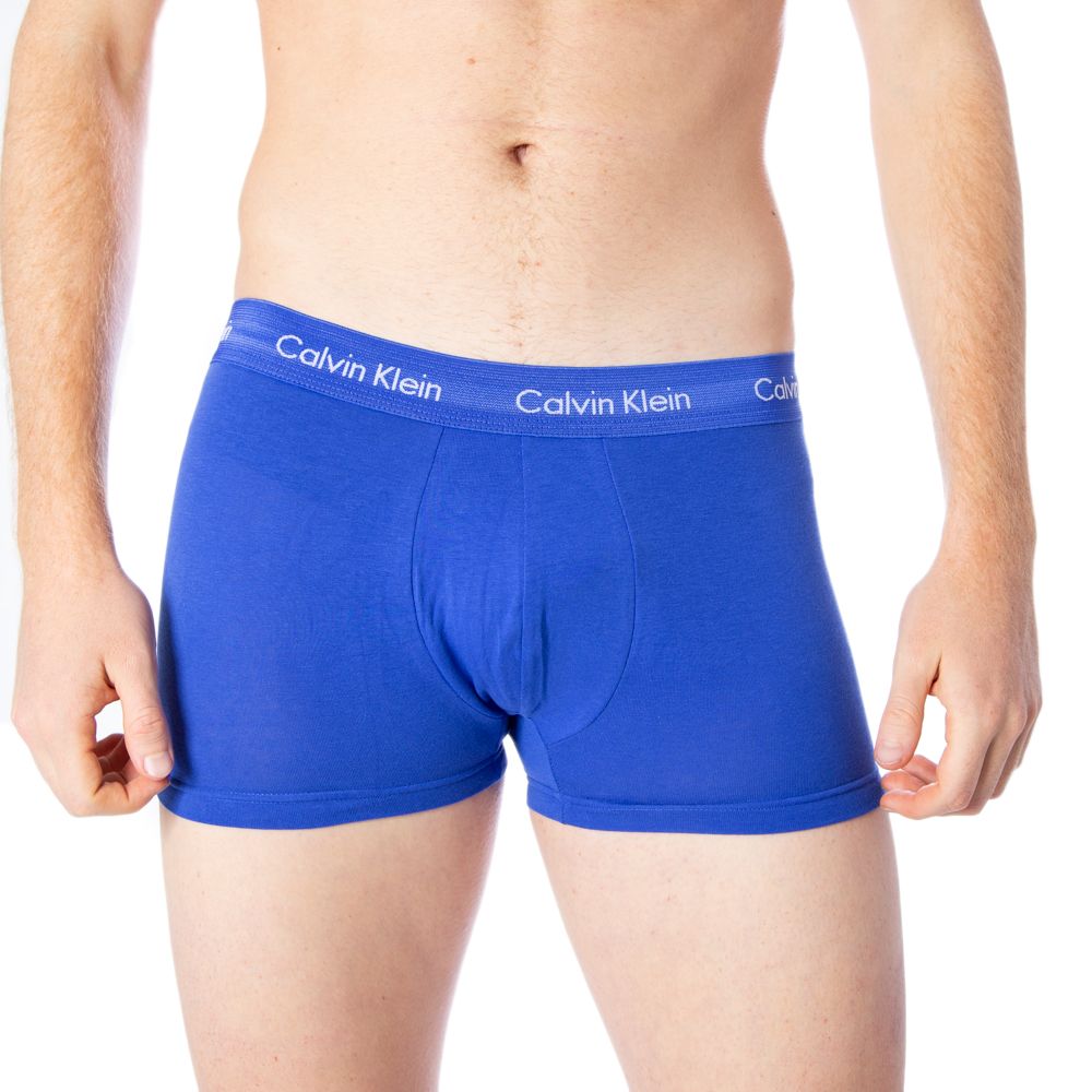 Calvin Klein Underwear Blue Cotton Underwear Luxury Boxers