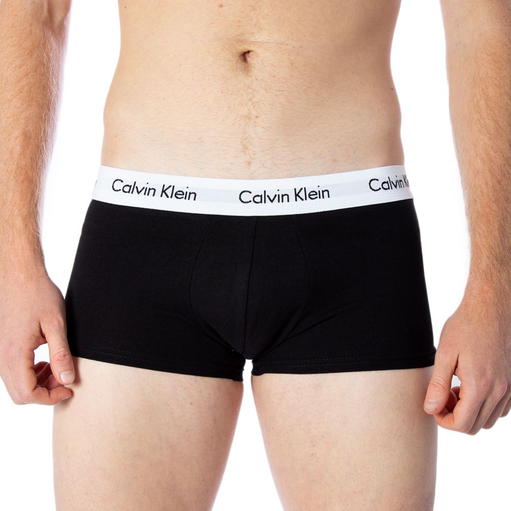 Calvin Klein Underwear Gray Cotton Underwear Essential Luxe