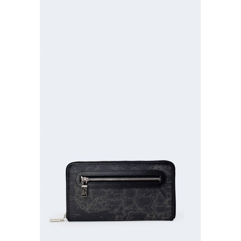 Alviero Martini Prima Classe Black Leather Wallet Elegance