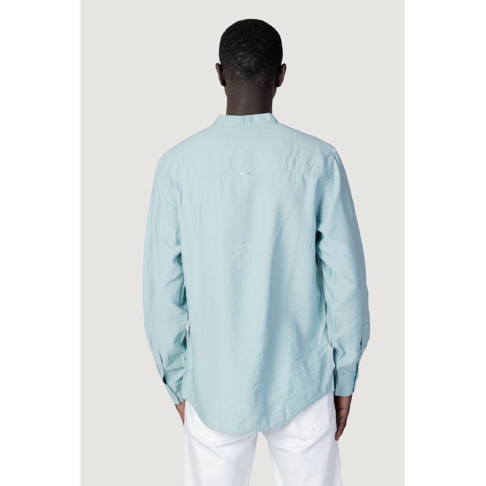 Antony Morato Green Viscose Shirt for Elevated Style