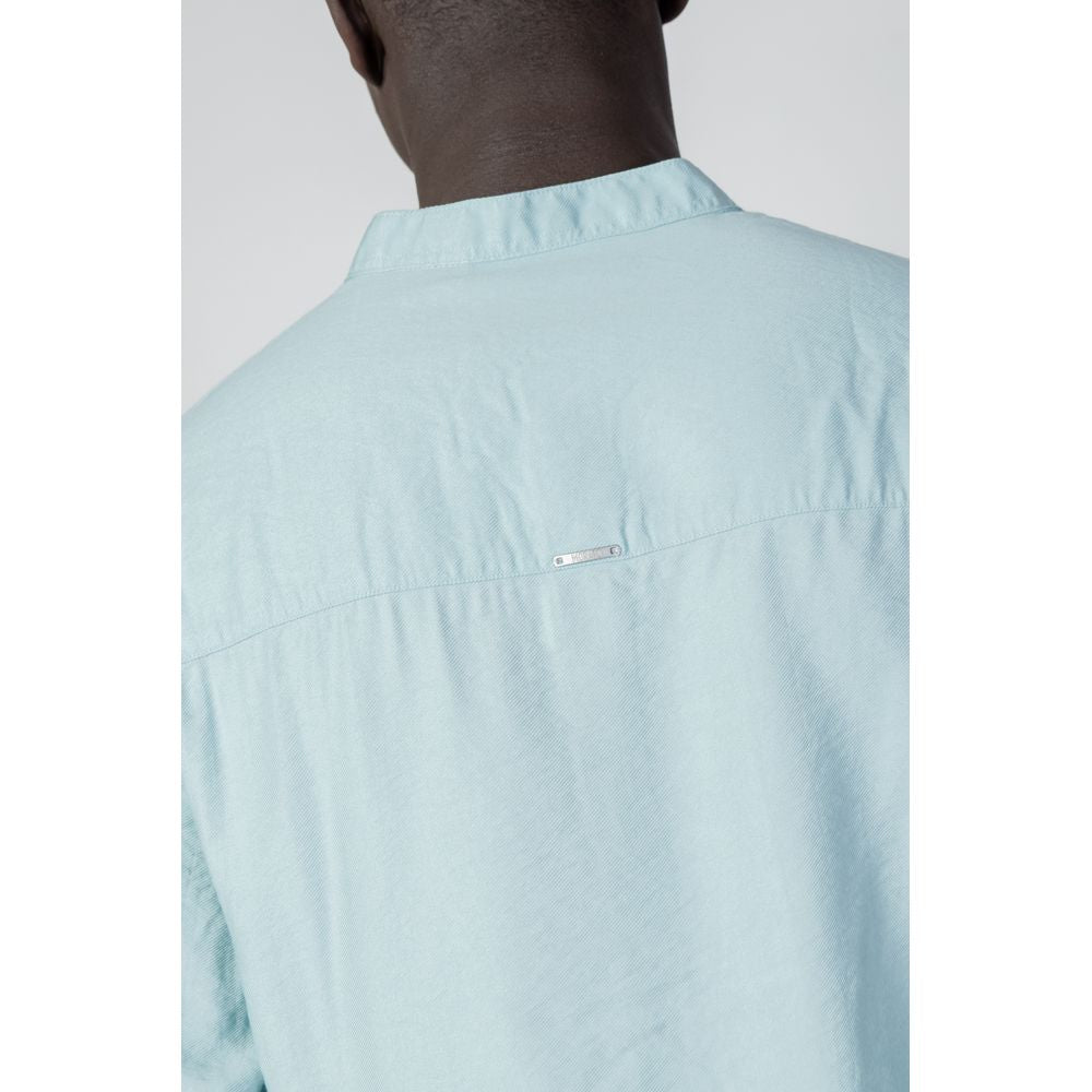 Antony Morato Green Viscose Shirt for Elevated Style
