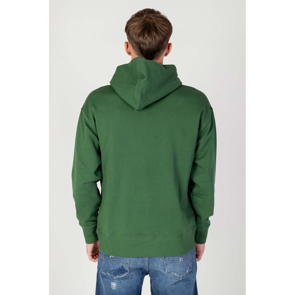 Tommy Hilfiger Green Cotton Sweater for Refined Style